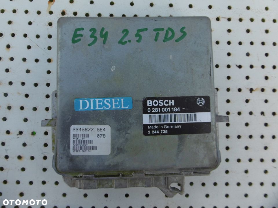 KOMPUTER STEROWNIK BMW E34 2.5TDS 0281001184 - 1