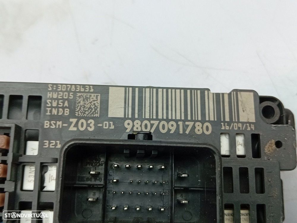 Caixa fusíveis / SAM / BSI CITROËN C4 Grand Picasso II (DA_, DE_) - 4