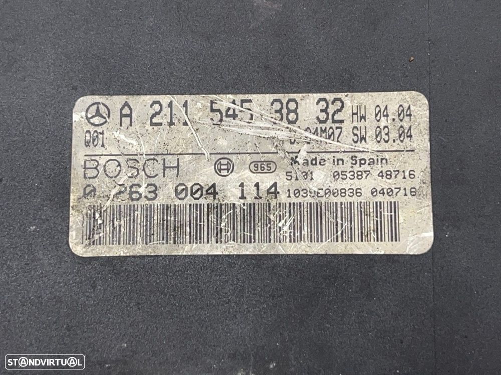 Modulo Parqueamento  Usado MERCEDES-BENZ CLASSE E (W211) (03.2002 - 03.2009) 026... - 4