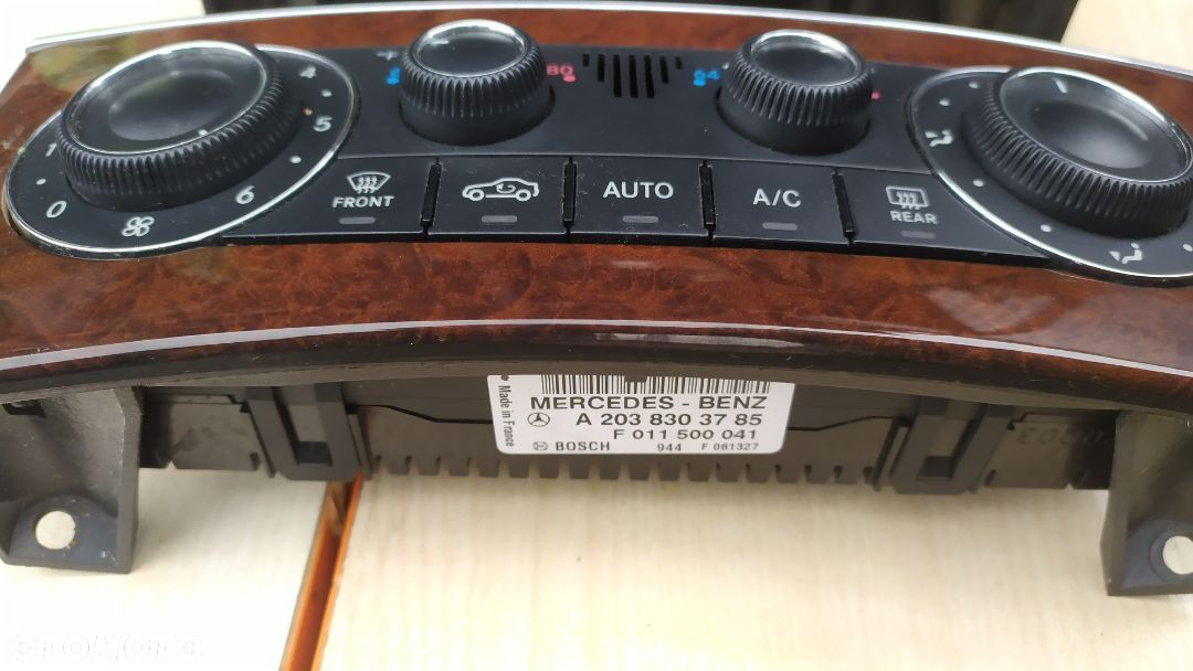 MERCEDES C 203  CLK 209 G 463 PANEL KLIMATYZACJI dekor - 7