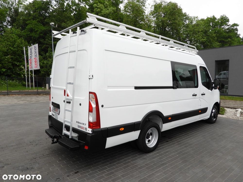 Renault MASTER FURGON BRYGADÓWKA 6 MIEJSC TEMPOMAT LEDY BLIŹNIACZE KOŁA KLIMATYZACJA  165KM - 16