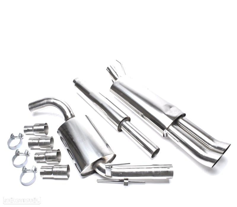 PANELA DE ESCAPE VOLKSWAGEN VW GOLF MK3 91-97 AÇO - 1