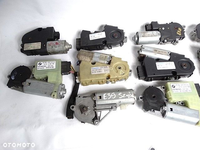 BMW E60 E65 E66 Silniczek Silnik Mechanizm Szyberdach  Zespół Napędowy Dachu Przesuwnego 67616937509  6937509  5WK11464  Siemens 03014600344  03014600336  ZB E60 SHD Antrieb  67619137056  9137056 - 2
