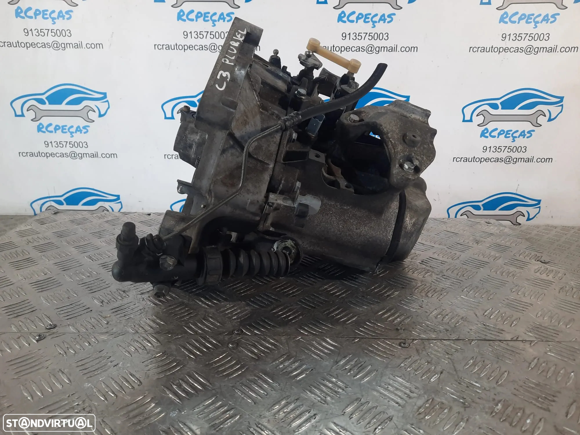 CAIXA VELOCIDADES MANUAL CITROEN C3 PLURIEL 1.4i 8V 73CV KFV 20CQ19 - 7