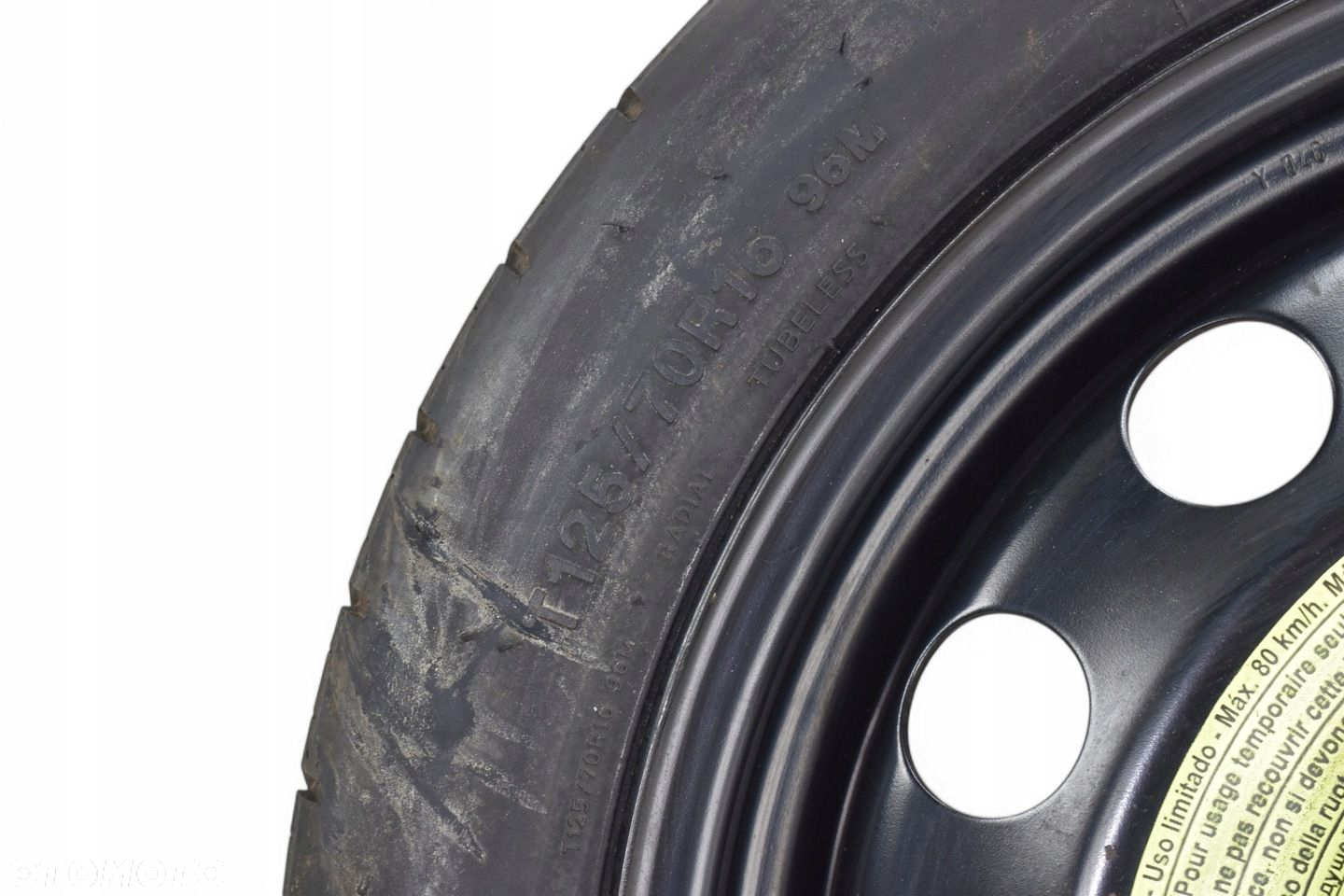 Koło Dojazdowe AUDI A3 8P GOLF VI R16 5x112 ET25,5 3.5" x 16" 1K0601027AL - 3