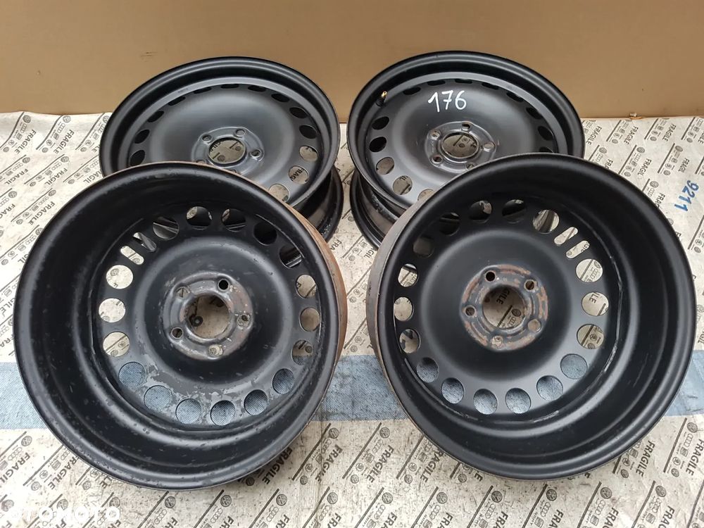 FELGI STALOWE FIAT CROMA ALFAROMEO JULIETTAOPEL  ZAFIRA B SIGNUM VECTRA C  5x110 6,5JX16 ET41 - 5