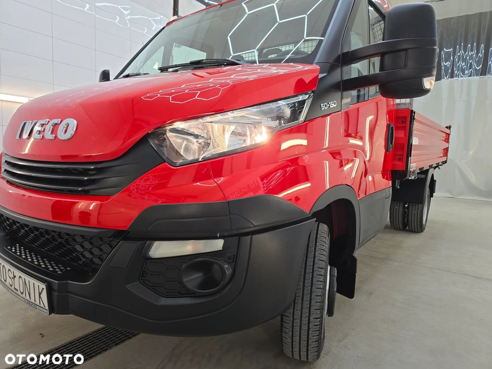 Iveco DAILY 50C15 2 Tyś km WYWROTKA 3 STRONNA ROMCAR BLOKADA MOSTU SALON POLSKA STAN NOWY NOWY NOWY - 39