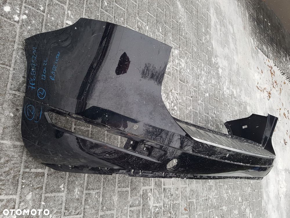 vw touareg 10-14 zderzak spoiler tył 7p6807421a - 2