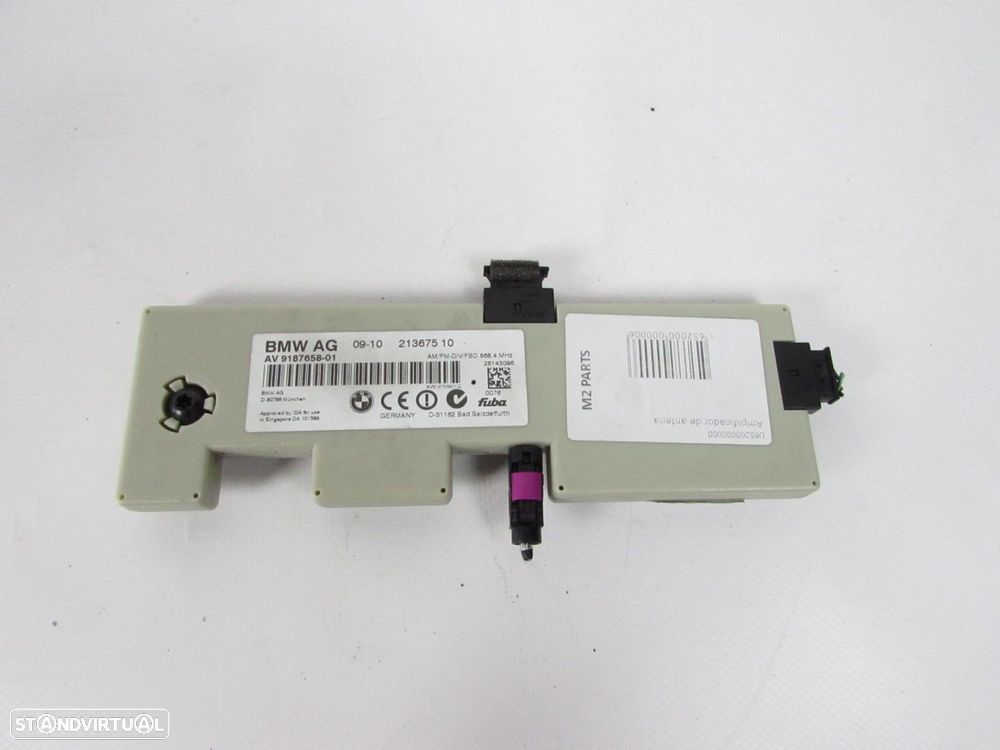 Amplificador antena Diversity 868 MHZ Seminovo/ Original BMW 3 (E90)/BMW 3 Coupe... - 1