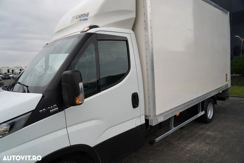 Iveco DAILY 35-140 / 4.2 M CONTAINER / LIFT / TWIN GVWR: 3500 KG / IMPORTAT - 10