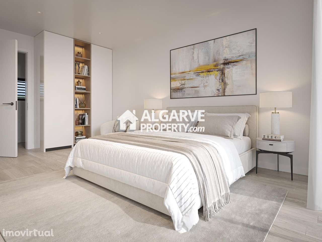 Moderna moradia V4 com Piscina e Jacuzzi junto da praia e da Marina de - Grande imagem: 4/19