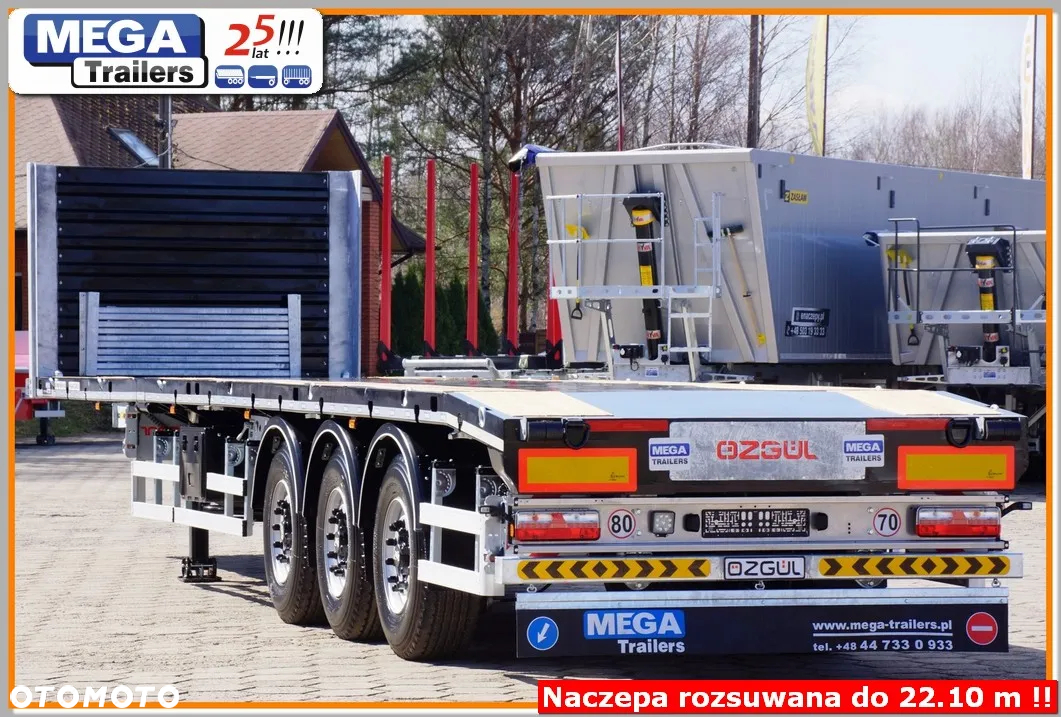 Inny 22,1 m dł. naczepa rozsuwana Full ADR III, MEGA Trailers, UNIWERSALNA !! - 9