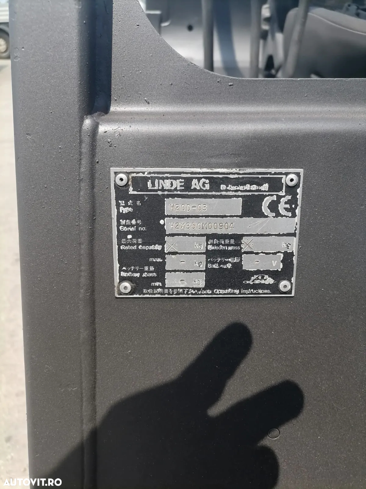 Linde H20D-02 - 8