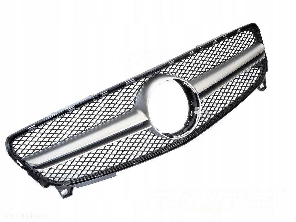 Atrapa Grill Kratka Tuning Avantgarde Amg Silver Mercedes A-klasa 176 Lift - 3