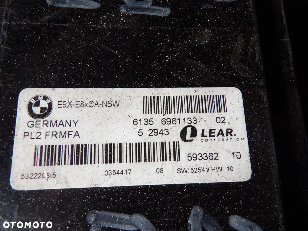BMW - E90,E92,E93,E87,E81 - MODUŁ , STEROWNIK ŚWIATEŁ - 6961133 - 1