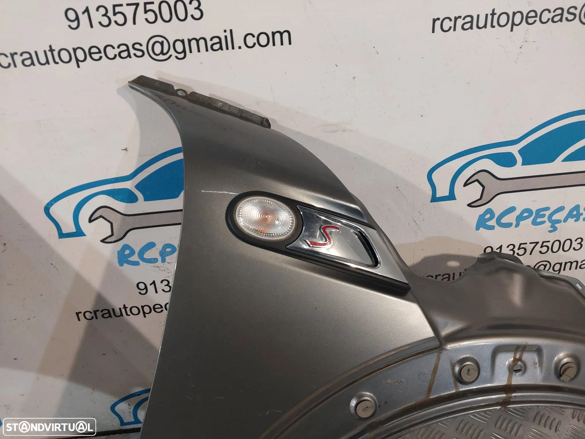 GUARDA-LAMAS FRENTE FRONTAL ESQUERDO DIREITO MINI COOPER S R56 R55 R57 41355A290A1  GUARDA LAMAS GUARDALAMAS - 5