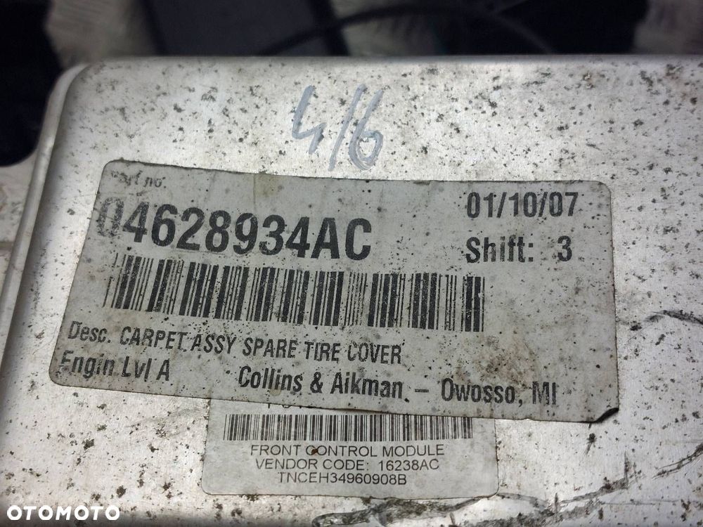 ZESTAW STARTOWY IMMO CHRYSLER 300C I 2.7 V6 04-10r AUTOMAT - 7