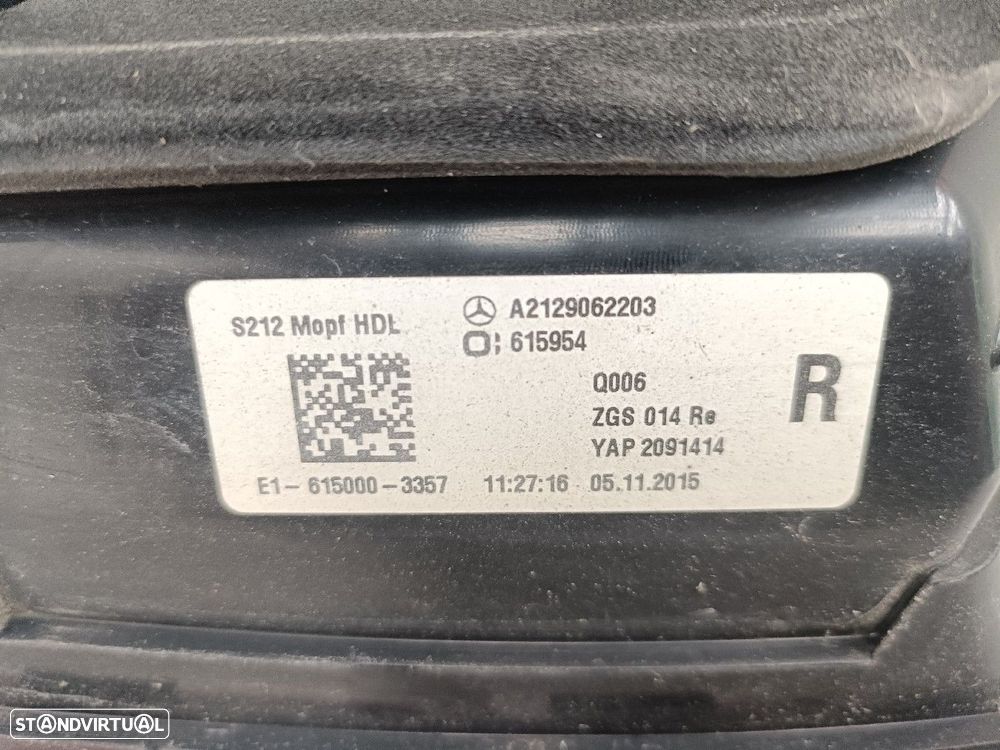 Farolim Mala Dto Mercedes-Benz E-Class (W212) - 3