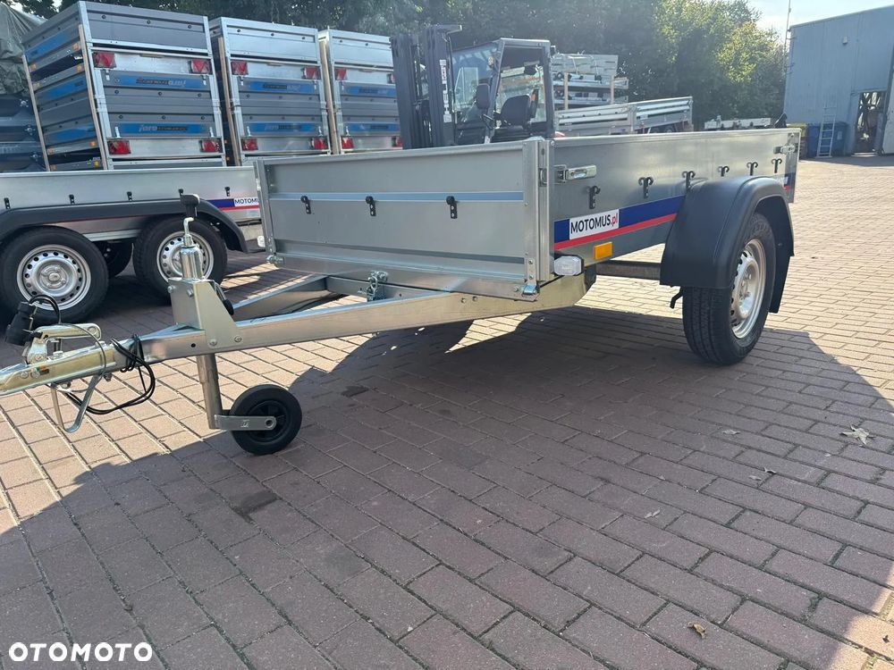 Niewiadów Przyczepa Niewiadów N421U 204x138x35cm 1 oś 750kg burty boczne 2mm Częstochowa MOTOMUS dostawa pod dom - 1