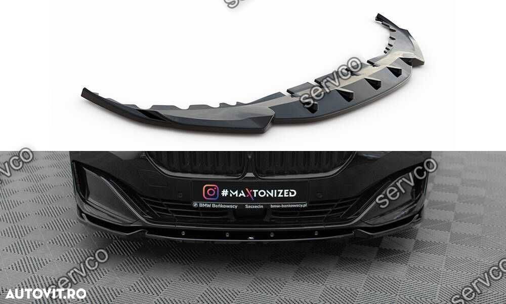 Prelungire bara fata Bmw Seria 7 G11 2019-2022 v5 - Maxton Design - 1