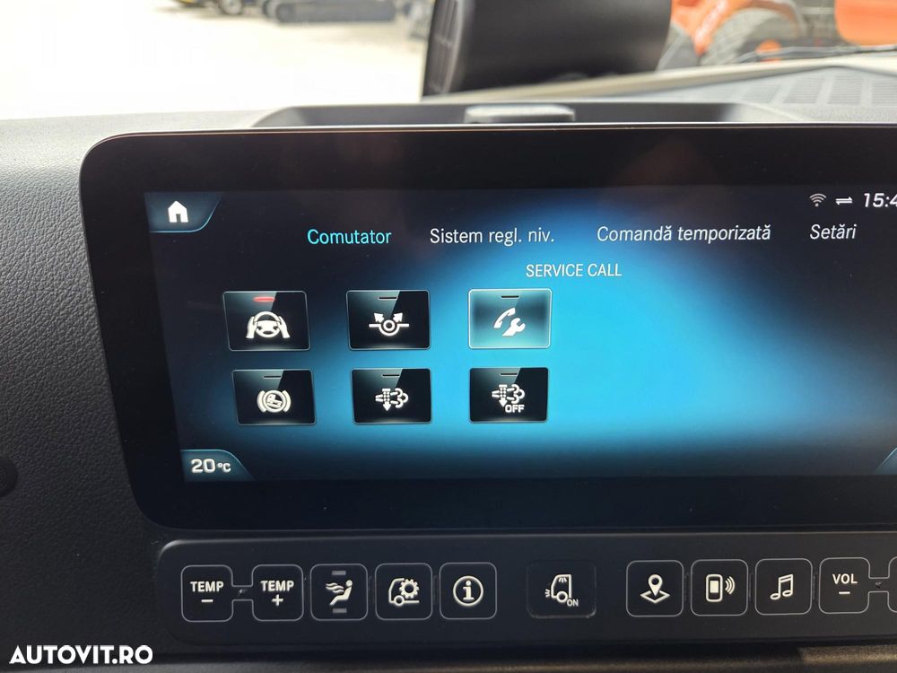 Mercedes-Benz ACTROS 18.510, AUTOMATA+RETARDER 5 trepte, SA CUPLARE REGLABILA la 1,15m si 0,9m, 2 rezervoare cumulat 680l, Spoilere cabina si sasiu, Camere in loc de oglinzi, Navigatie, Frigider, rulat in GERMANIA, posibil leasing 4 ani, PROMOTIE 45.900 EUR+tva - 32