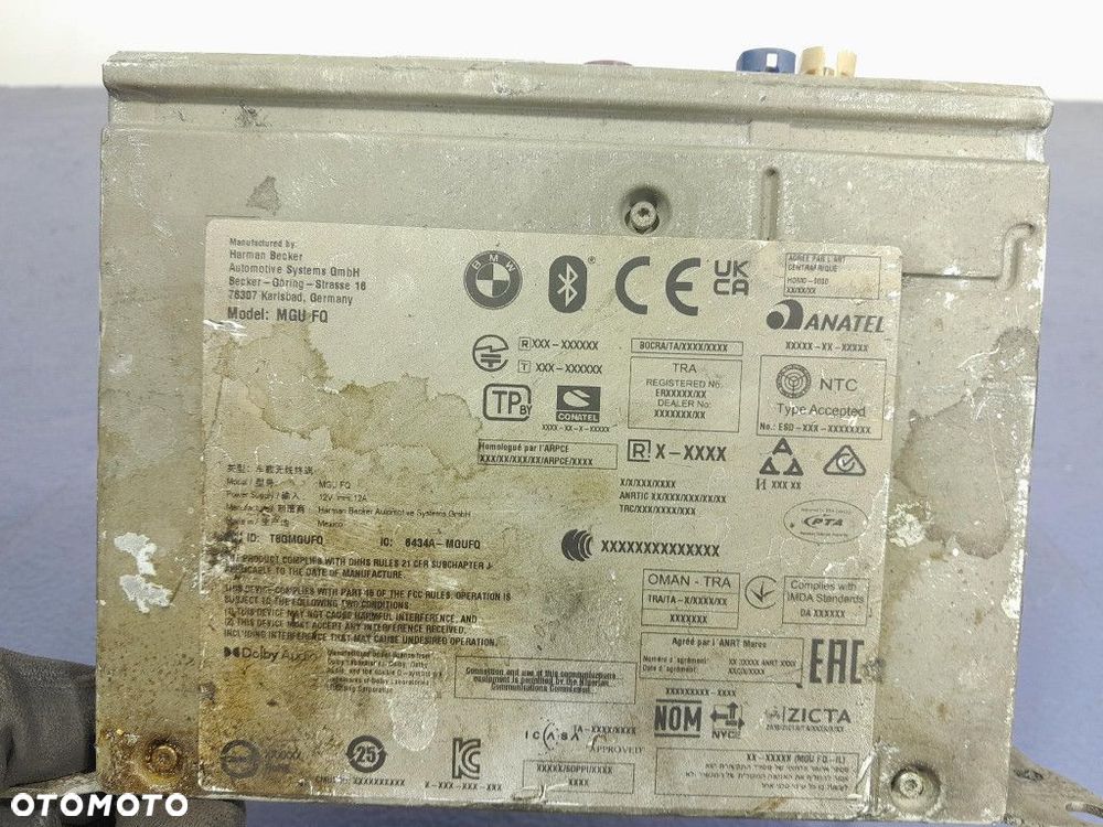 BMW X5 G05 RADIO NAWIGACJA 5A69575 - 6