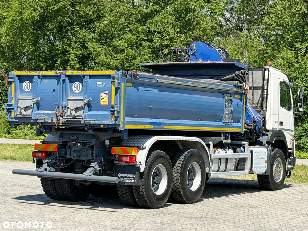 Volvo FMX 410 * WYWROTKA 4,90 m + PM 18.5 TP + PILOT + BORDMATIC / 6x4 - 8