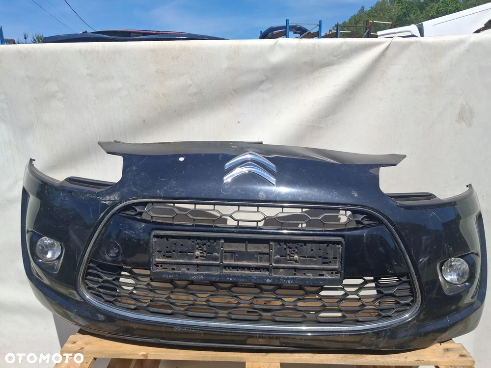 CITROEN C3 10-13 ZDERZAK PRZOD PRZEDNI CZARNY - 8