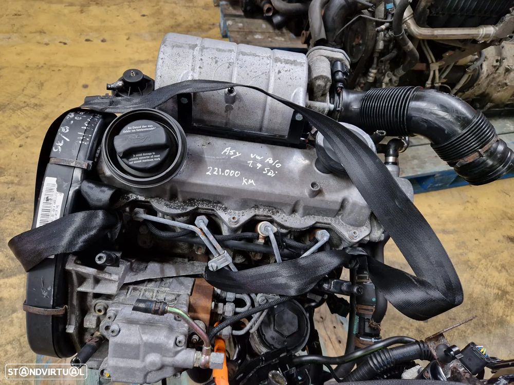 Motor usado ASY VW POLO 9N 1.9 SDI 64CV SEAT IBIZA 6L SKODA