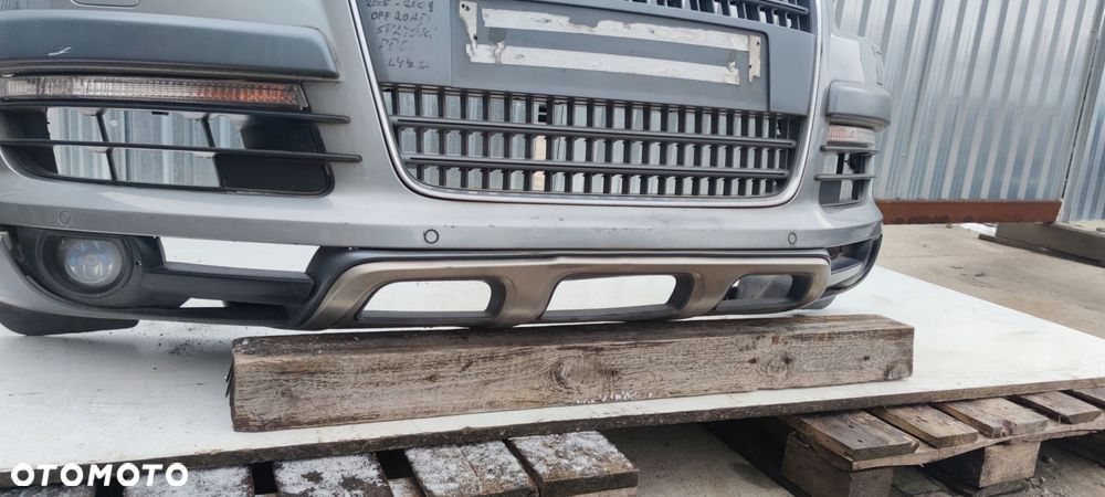ZDERZAK PRZÓD AUDI Q7 4L CROSS OFF ROAD SPRYSKI PDC LY7G KOMPLET ORYGINAŁ ! - 9