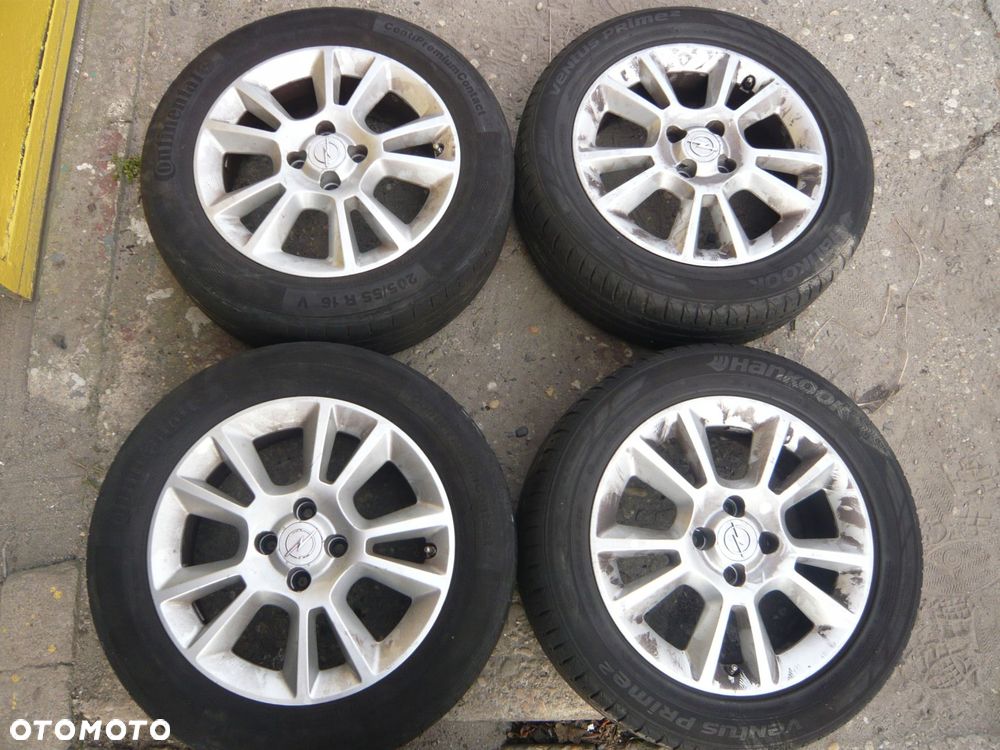 opel corsa d 93162534 koła felgi opony 205/55r16 - 1