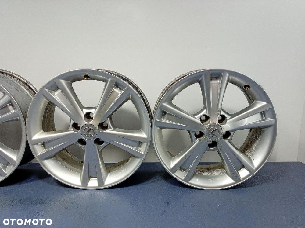 LEXUS RX II 03- ALUFELGI OEM 7JX18 5X114.3 ET35 KOMPLET 4 SZT - 4