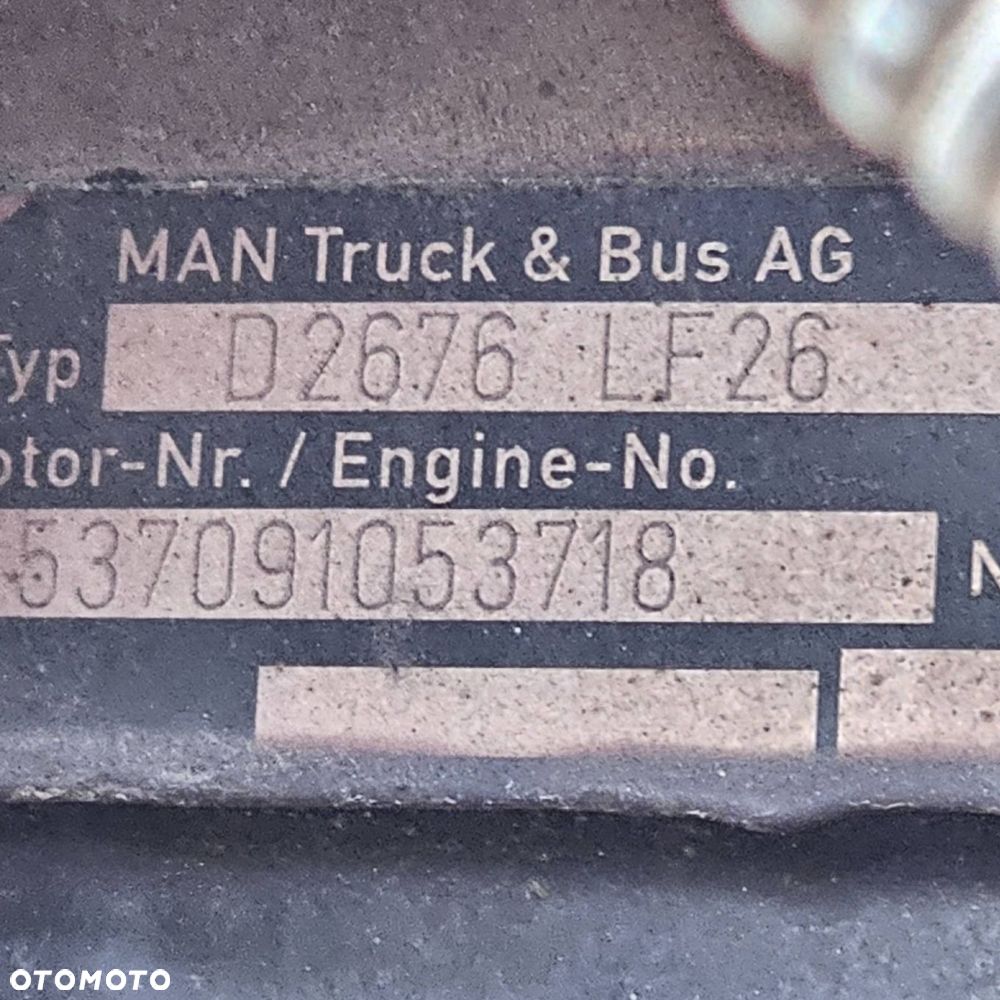 SILNIK KOMPLETNY MAN TGX 18.440 D2676 LF26 E6 FV23 - 5