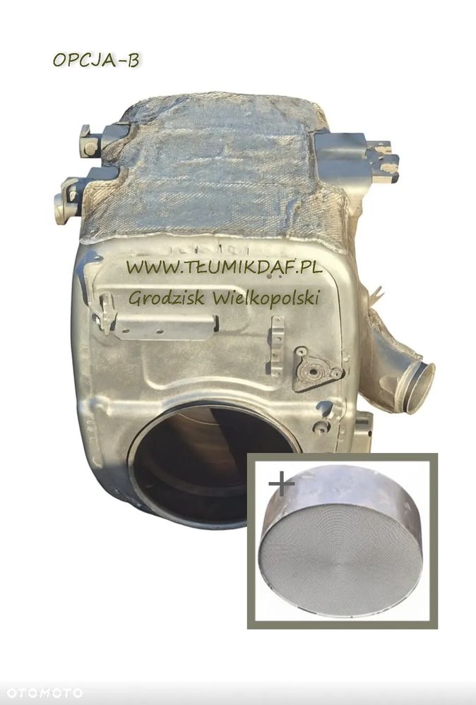 TŁUMIK KATALIZATOR, SCR, DPF, DAF 106 POLIFT EURO 6, 2046691 REGENEROWANY