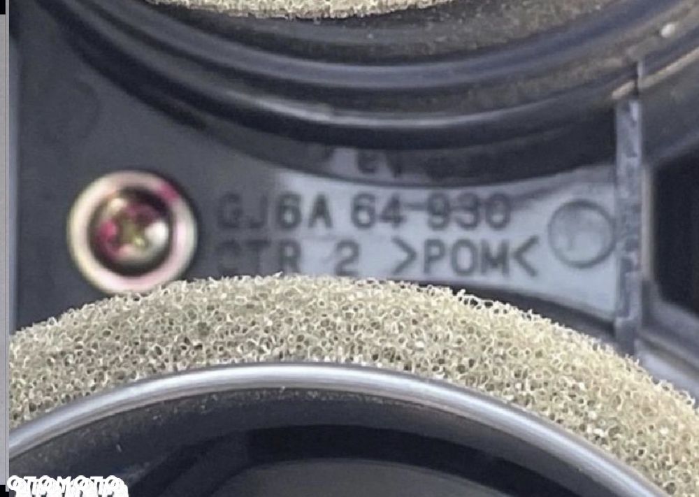 GJ6A64930 Panel nawiewu radio Mazda 6 gg gy - 3