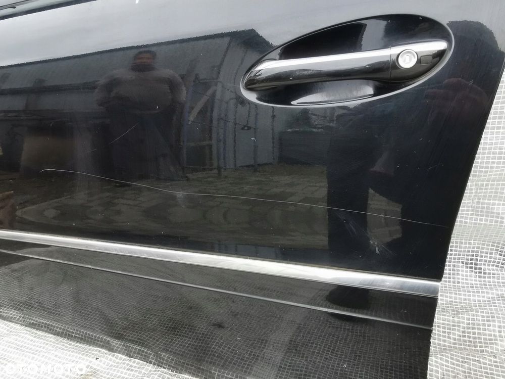 MERCEDES ML W164 05-11 DRZWI PRZEDNIE LEWE PRZÓD KOMPLETNE KOD 197 CZARNE - 10