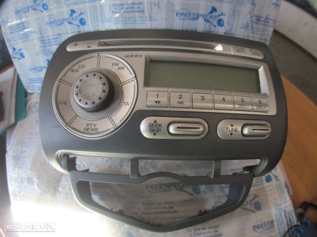 Radios 50106923 39100SAAG413N5 39100SAAE310 HONDA JAZZ 1 FASE 2 2007 1.4I 85CV 5P CINZENTO ORIGINAL - 1