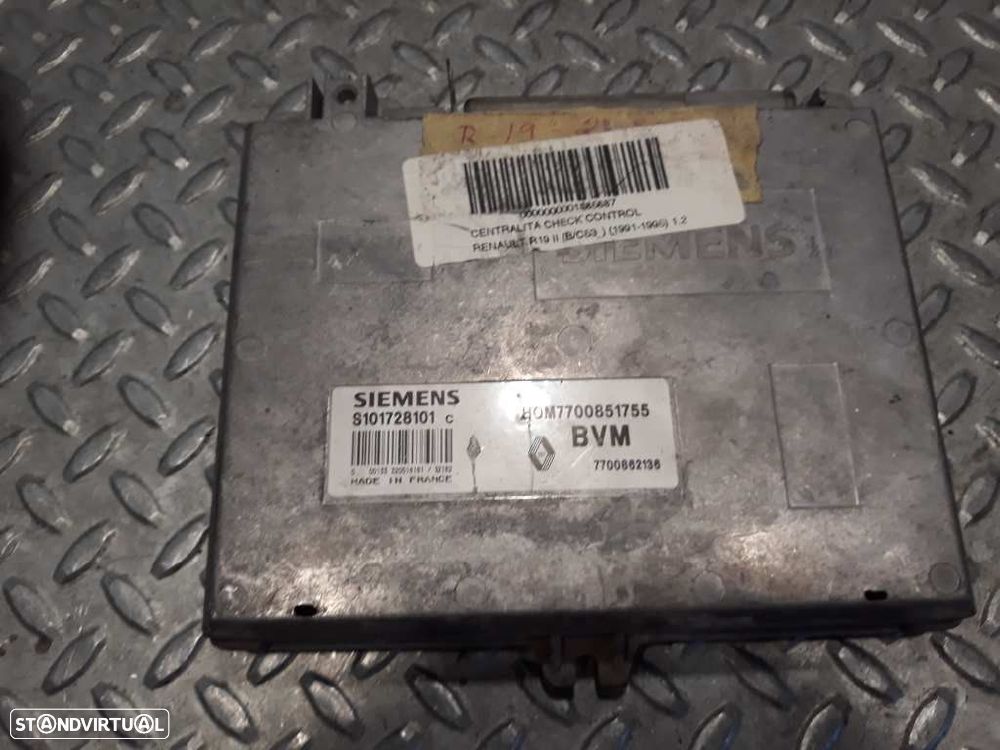 CENTRALINA CHECK CONTROL RENAULT 19 II - 1