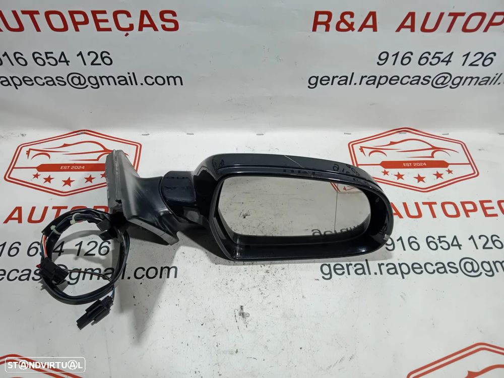 Espelho Retrovisor Direito Audi A4 B8 Original - 1
