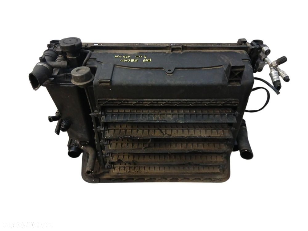 KOMPLET CHŁODNIC BMW E46 2.0 D KOMPLET CHŁODNIC E46 2.0 D - 4