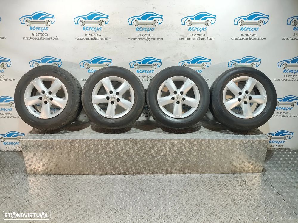 Conjunto Jantes 16 Originais Nissan Qashqai 1 J10 6,5J ET40 5x114,3 - 1