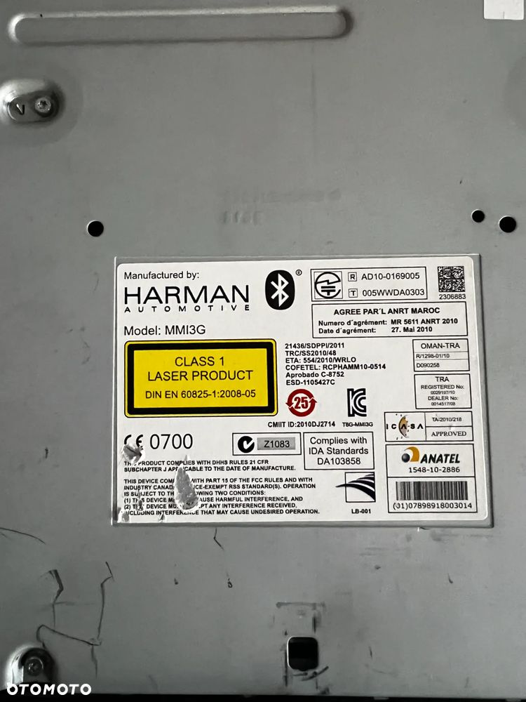 CZYTNIK MULTIMEDIA MMI AUDI Q5 A4 B8 LIFT 8R2035666H HARMAN - 2