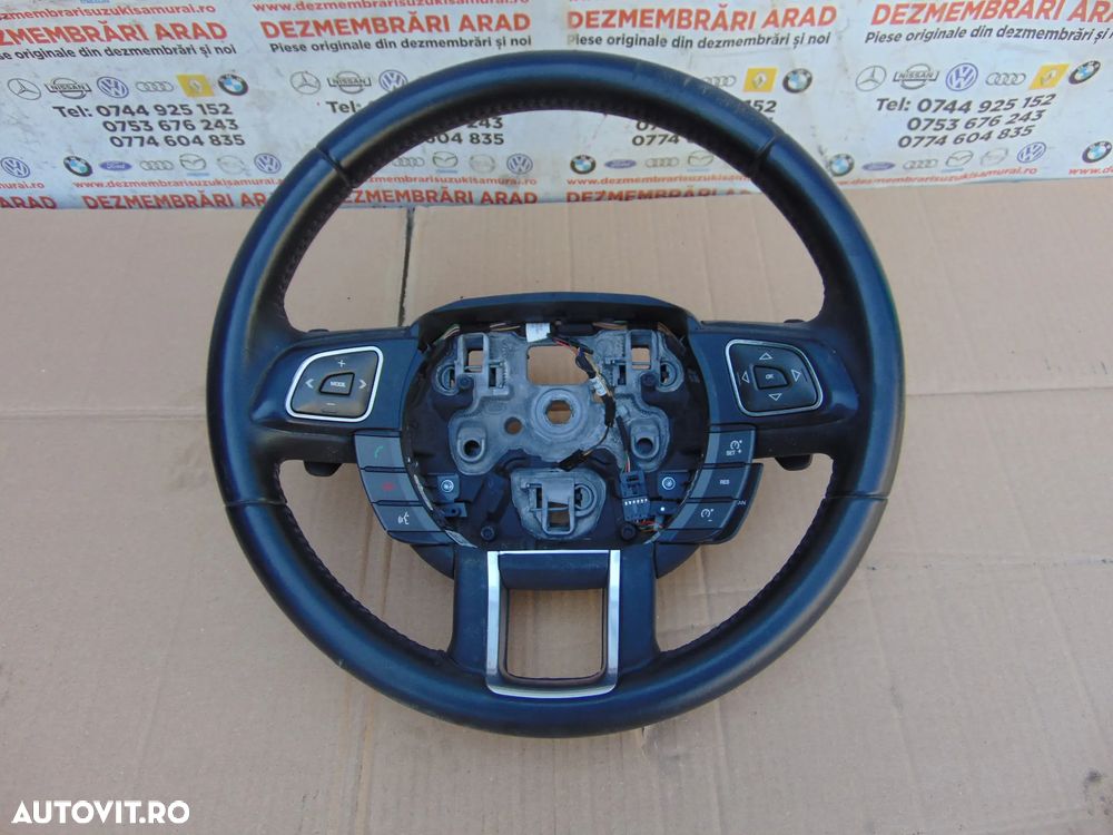 Volan range Rover evoque 2011-2018 volan piele cu comenzi - 1