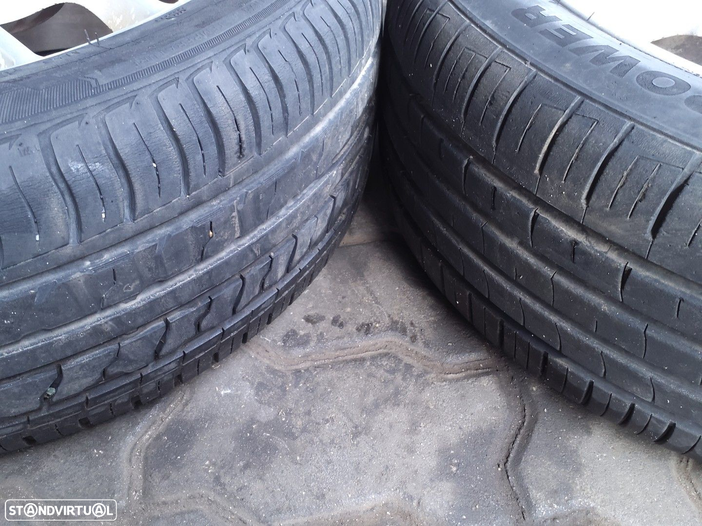 Jantes MG ZR R16 com pneus 205/50 furação 4x100 - 8
