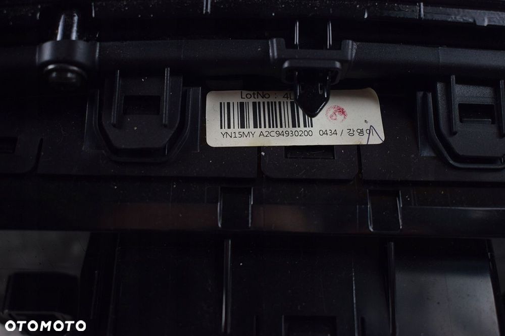 panel klimatyzacji nawiewu kia venga 93730-1p000 - 9