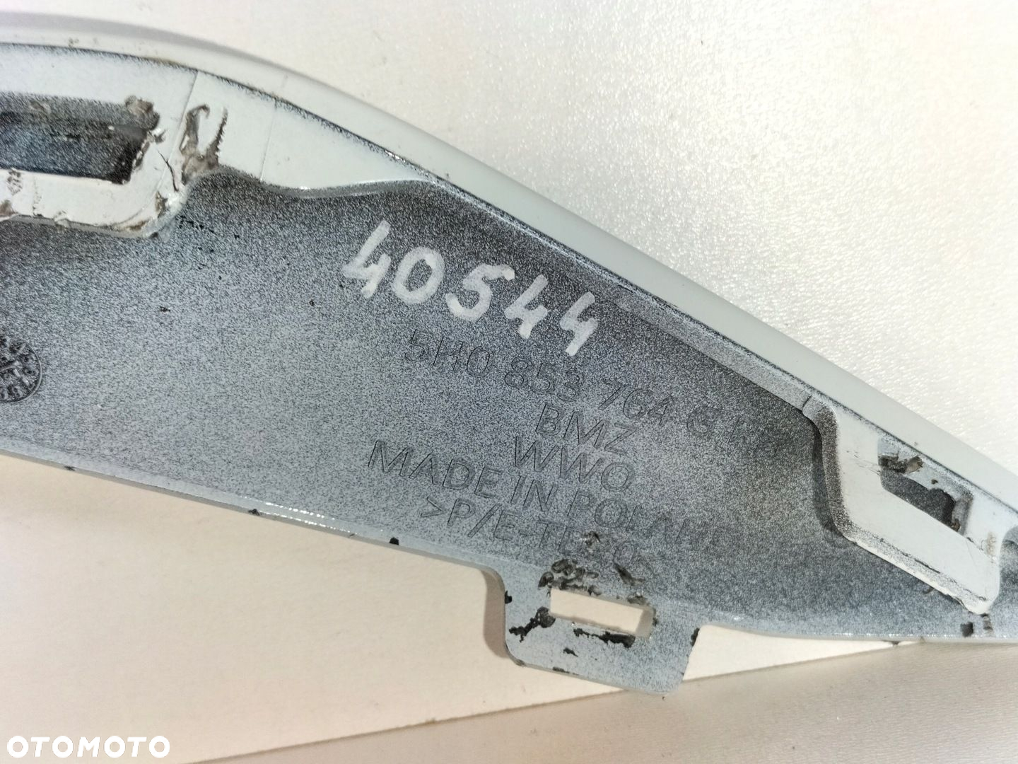 Listwa nakładka zderzaka przód prawa VW GOLF 8 VIII LIFT 24- R R20 R-TYPE - 5