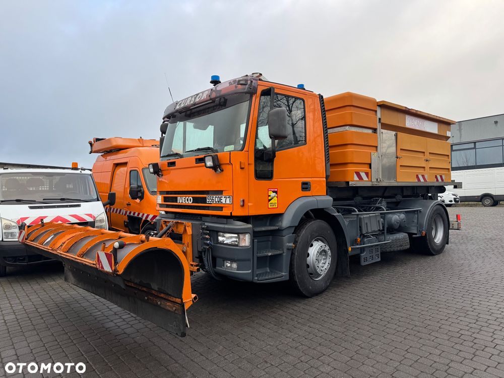 Iveco Eurotech 190E27 Hakowiec Solarka Piaskarka Specjalny Tylko 101tys km - 1