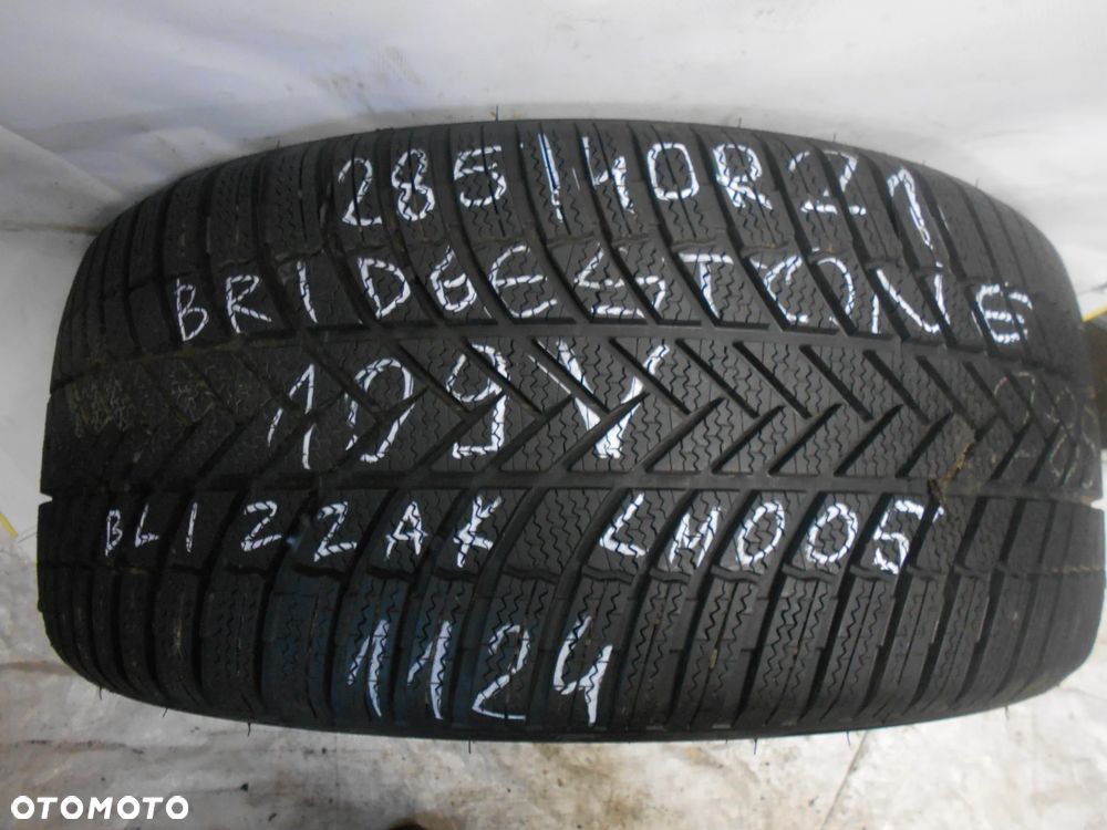 OPONA POJEDYNKA 285/40R21 BRIDGESTONE BLIZZZAK LM 005 DOT 1124 7.7MM - 1