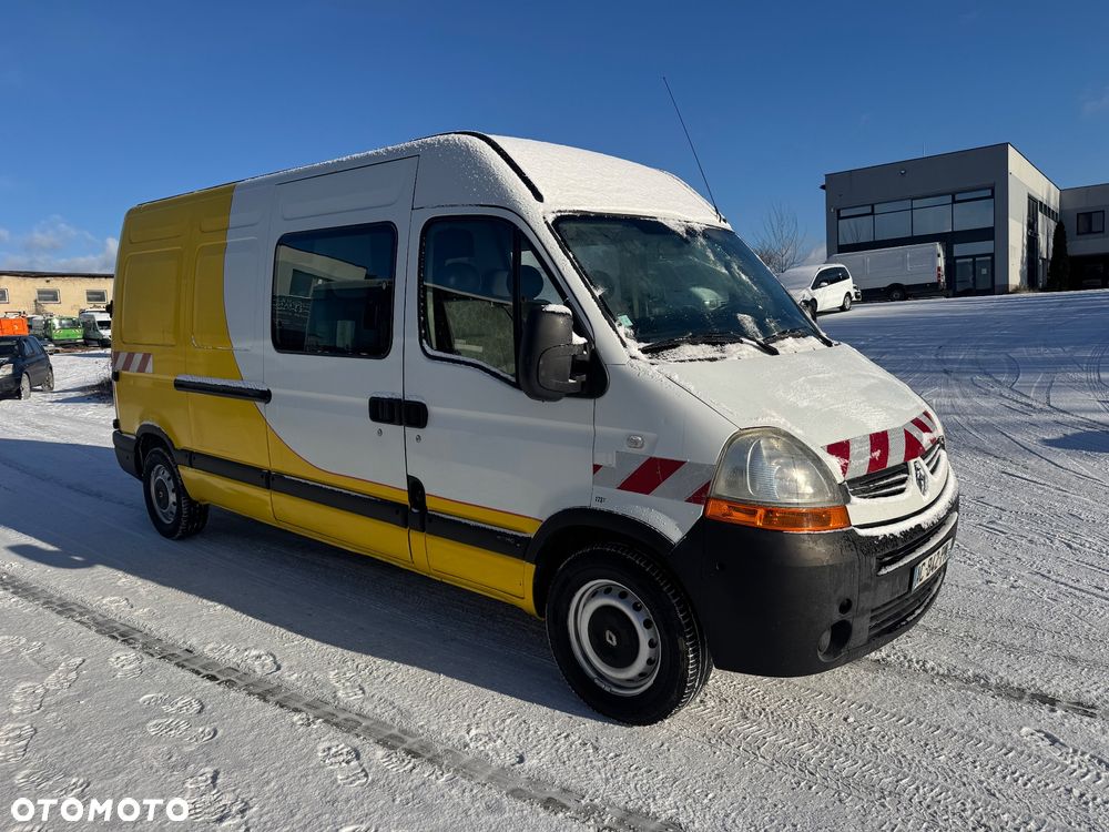 Renault Master 2009r. 7 Osoba Brygadówka L3H2 długi long - 3