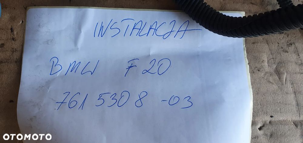 Wiązka instalacja silnika BMW I F20 1.6i 7615308 - 10
